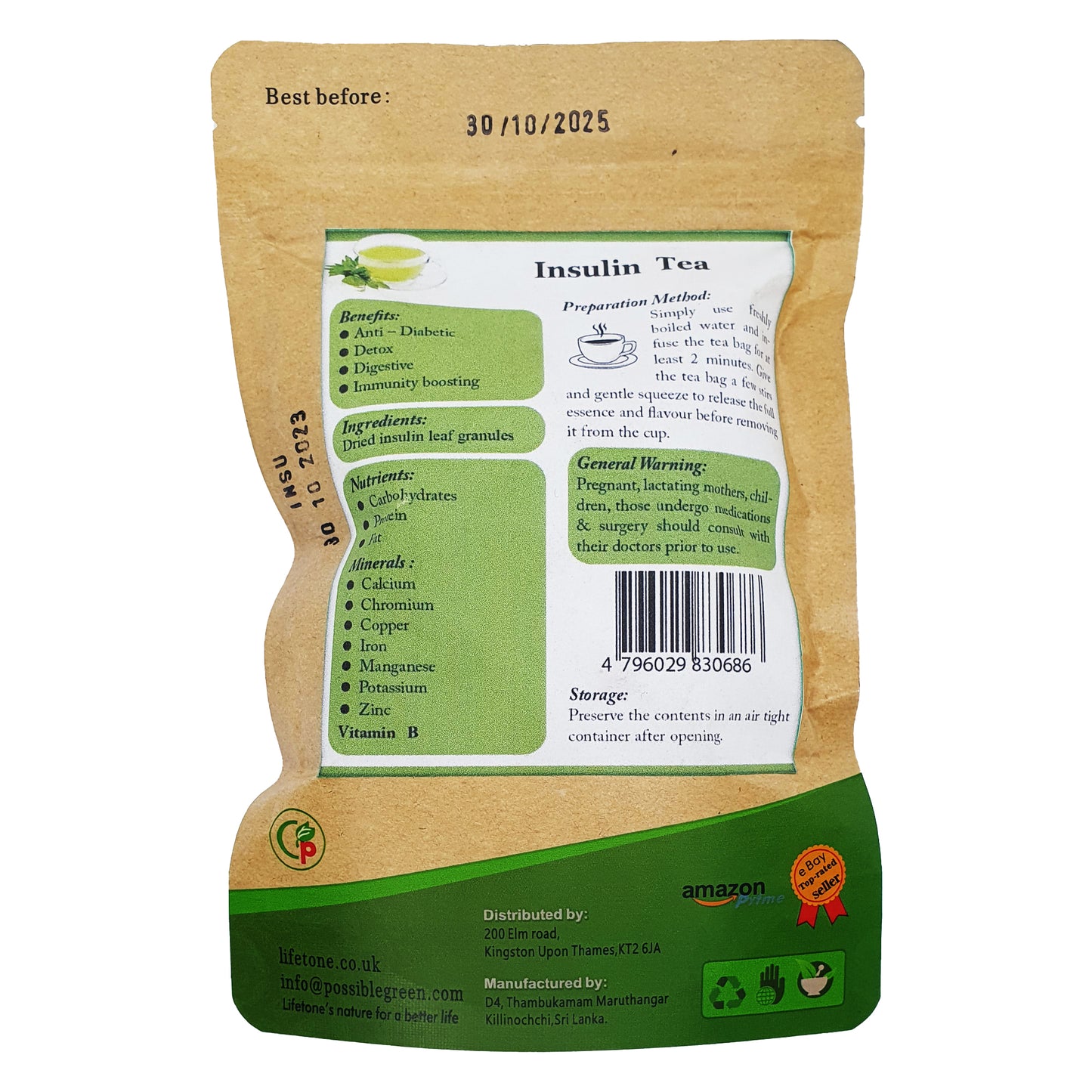 Lifetone Insulintee (40 g)