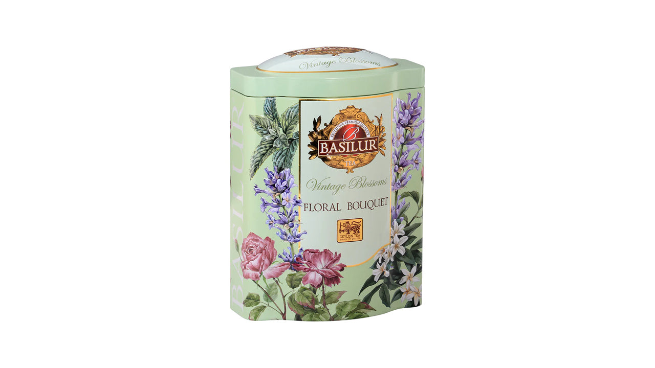 Basilur Vintage Blossoms Blumenstrauß Caddy (100g)