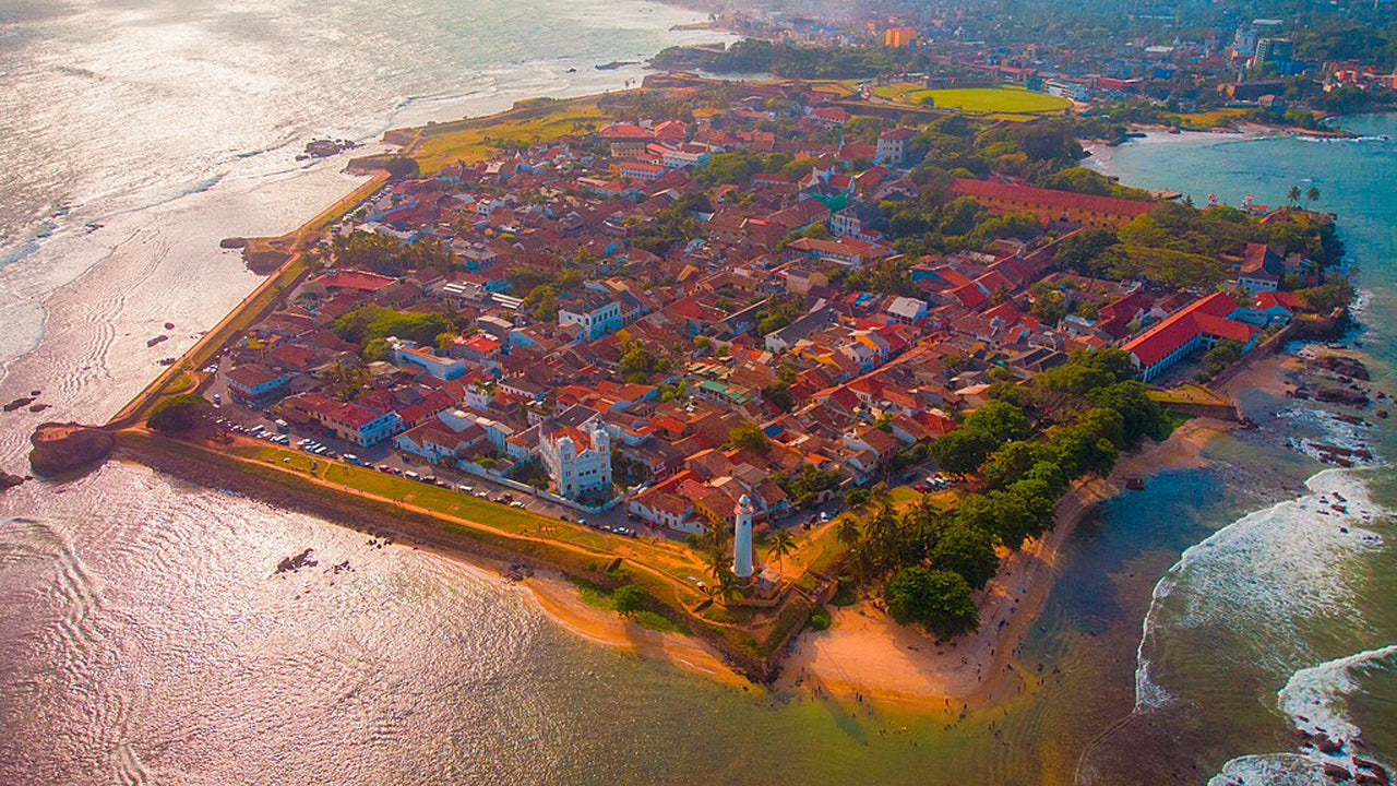 Rundflug von Colombo zum Galle Fort