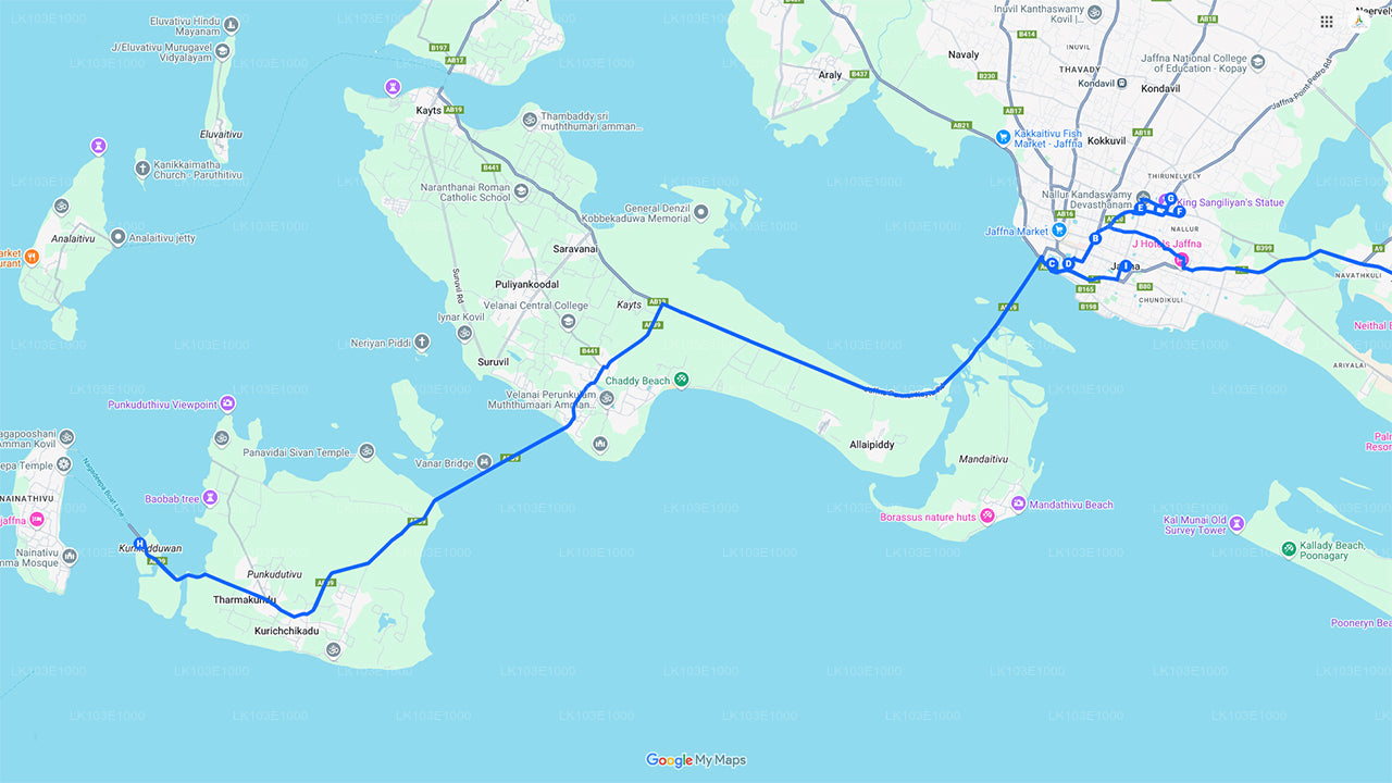 Erkunden Sie Jaffna-Tour (3 Tage)