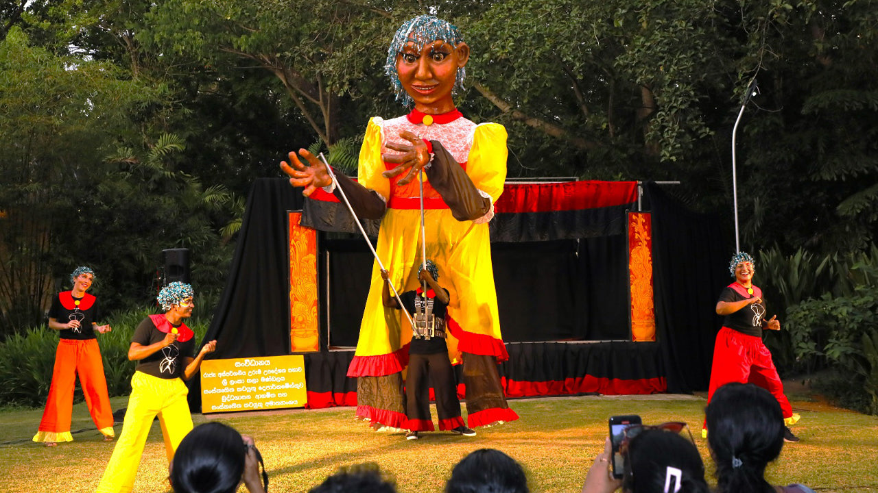 Puppentheater-Show aus Negombo