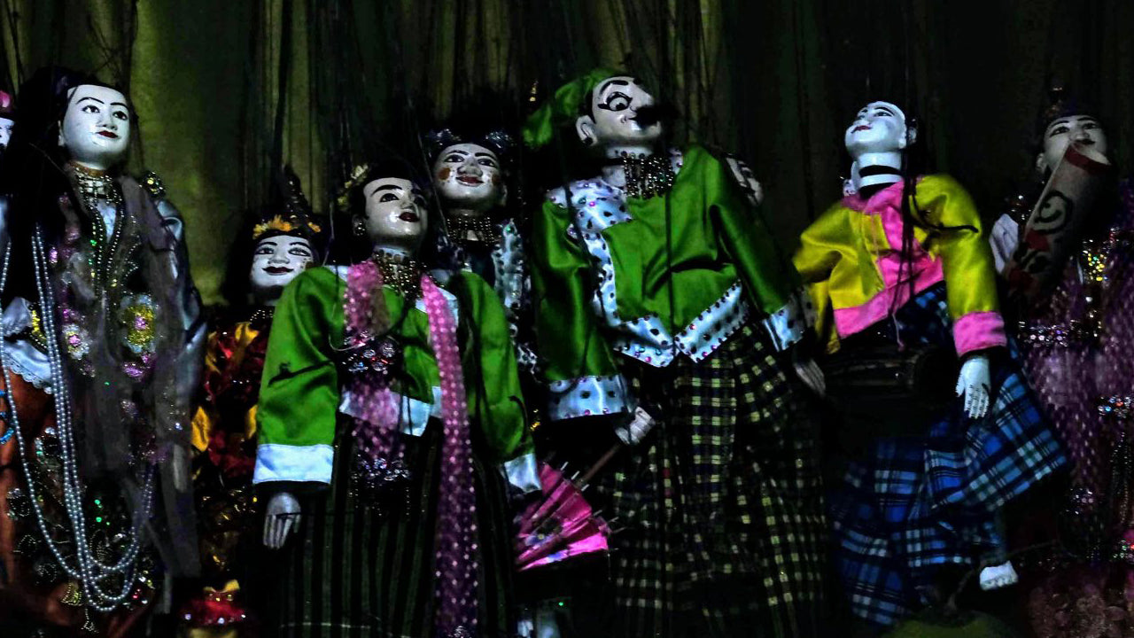 Puppentheater-Show aus Negombo