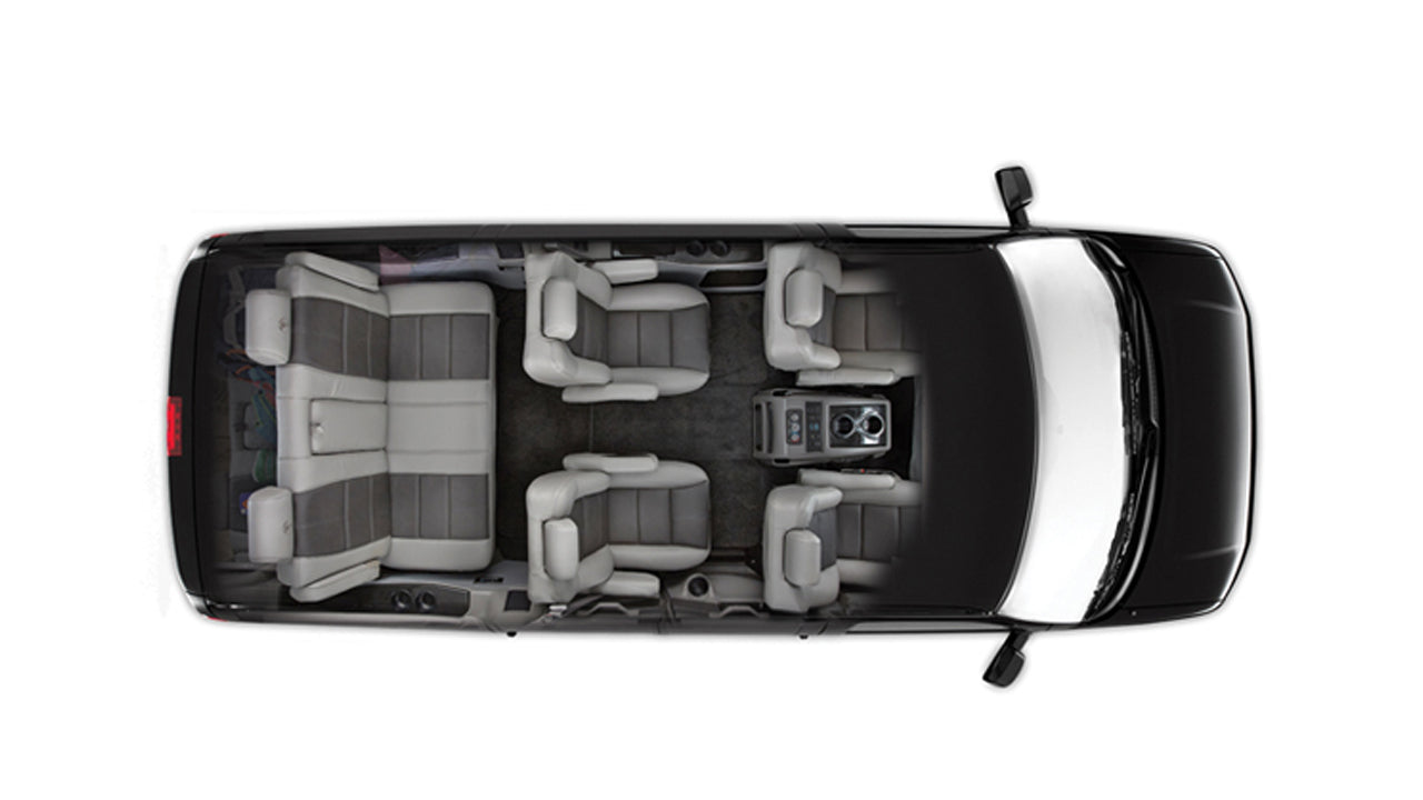 Vermietung von Lieferwagen mit Chauffeur (Standard)
