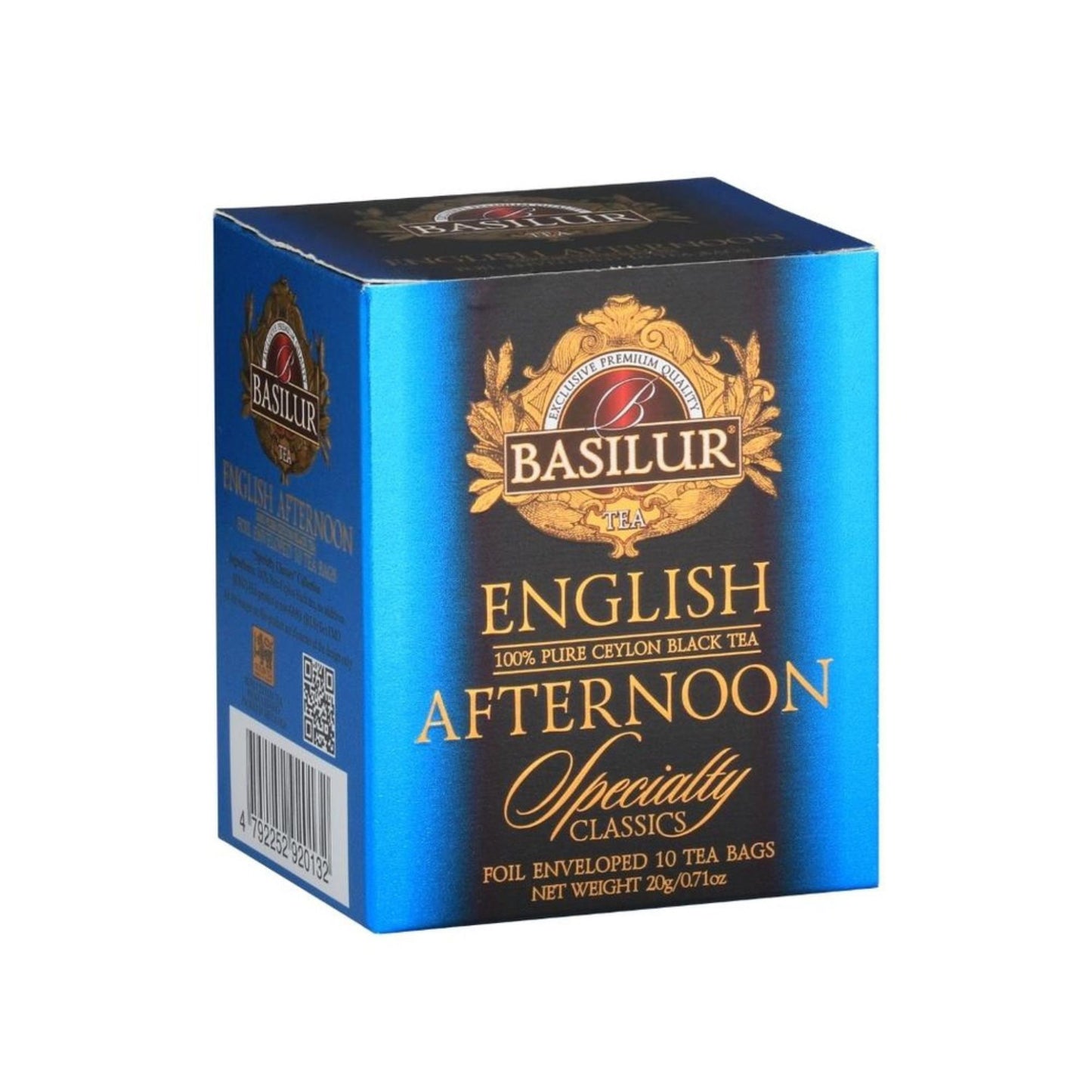 BASILUR SPECIALTY CLASSICS - TEEBEUTEL - ULBT - FOLIE ENV - ENGLISCHER NACHMITTAG (20g)
