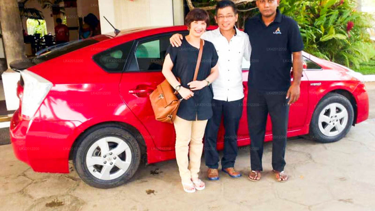 Privater Transfer von Ahangama City nach Tissamaharama City