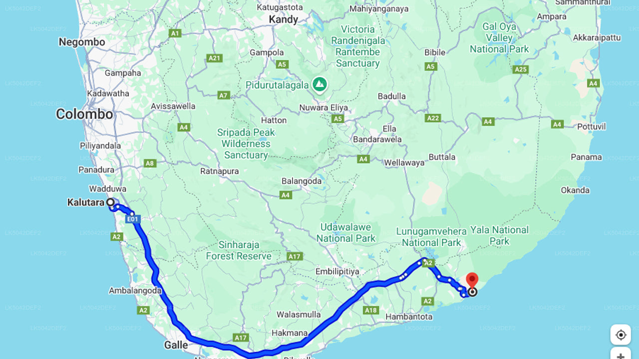 Yala-Nationalpark-Safari ab Kalutara