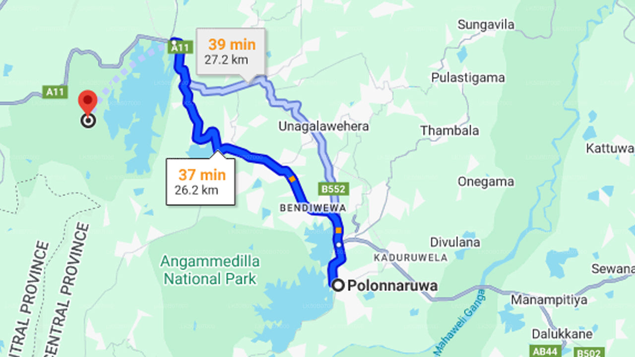 Private Safari im Minneriya-Nationalpark ab Polonnaruwa