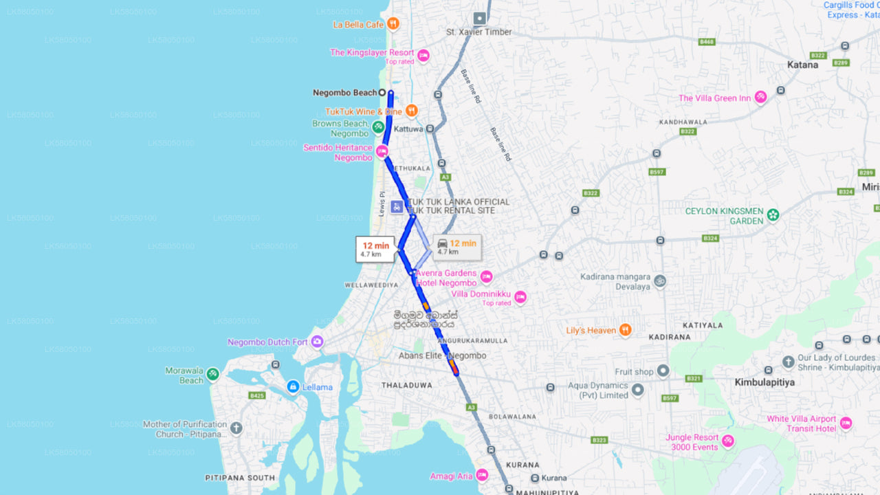 Schnorcheln von Negombo aus