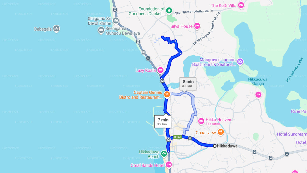 Schnorcheln von Hikkaduwa aus