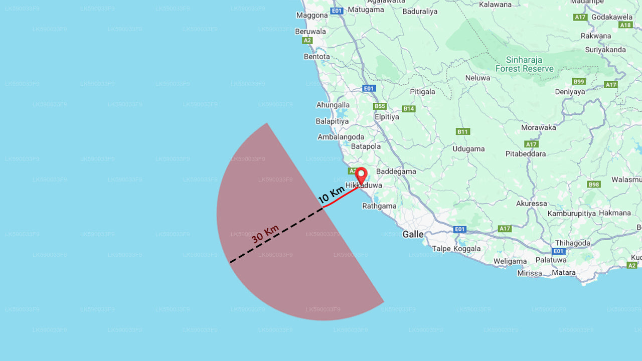 Hochseefischerei-Bootstour ab Hikkaduwa