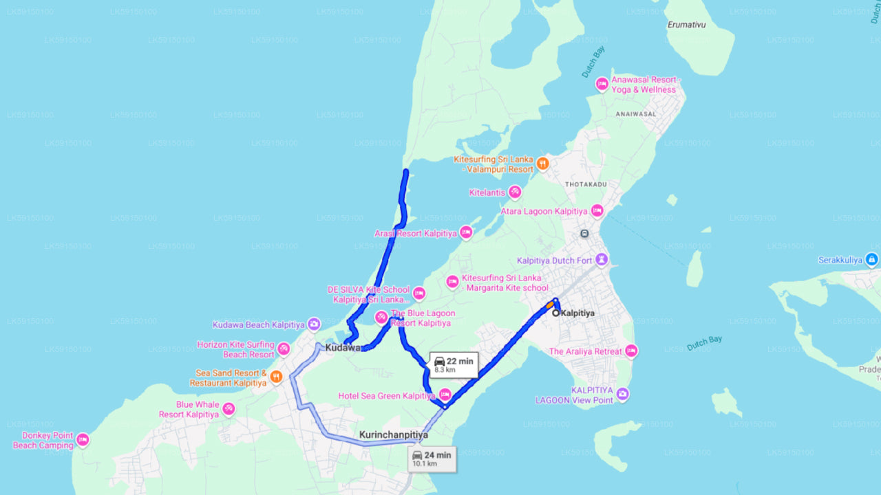 Ab Kalpitiya: Bootstour zum Hochseefischen