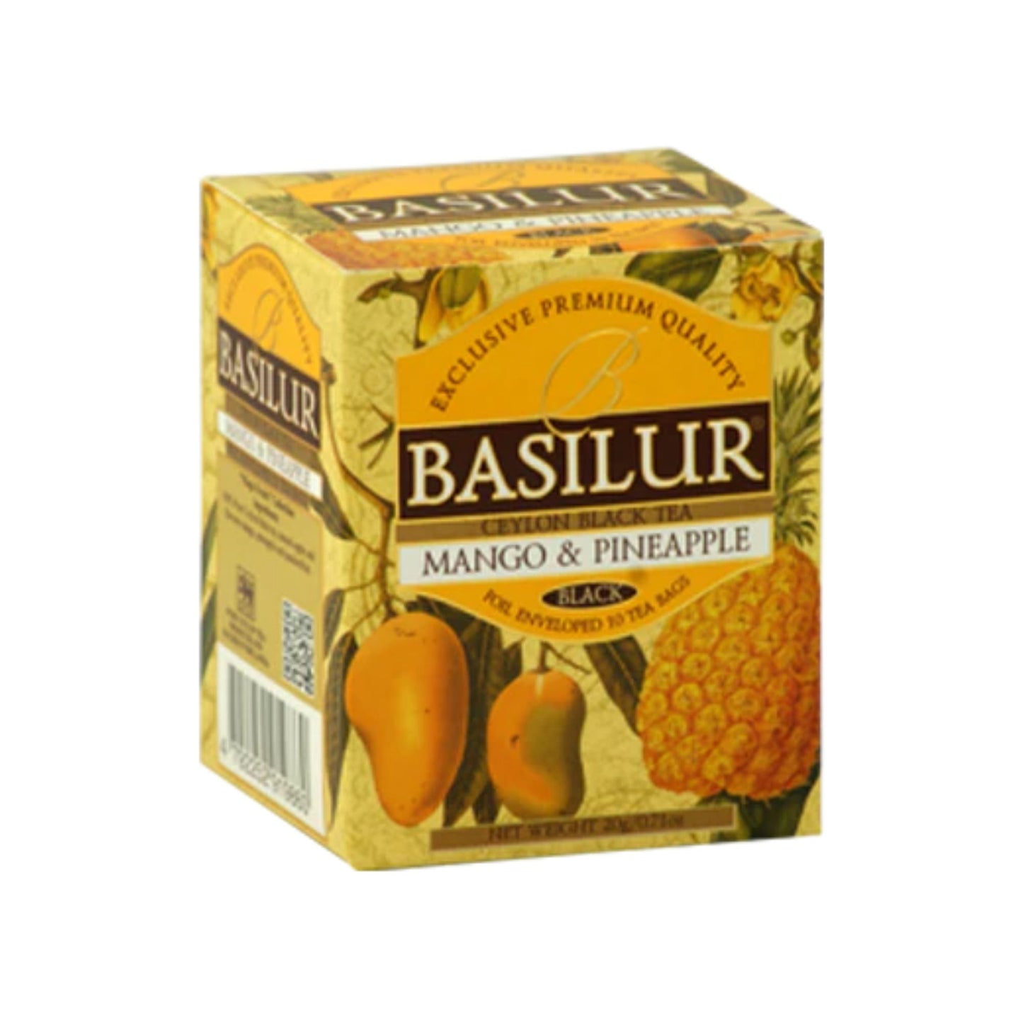Basilur Magic Fruits – Teebeutel – Flbt – Folienverpackung – Mango & Ananas (20 g)