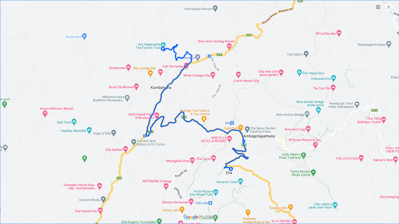 Halpewatte Teefabrik Tour von Ella