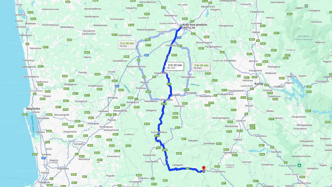 Wildwasser-Rafting von Kandy