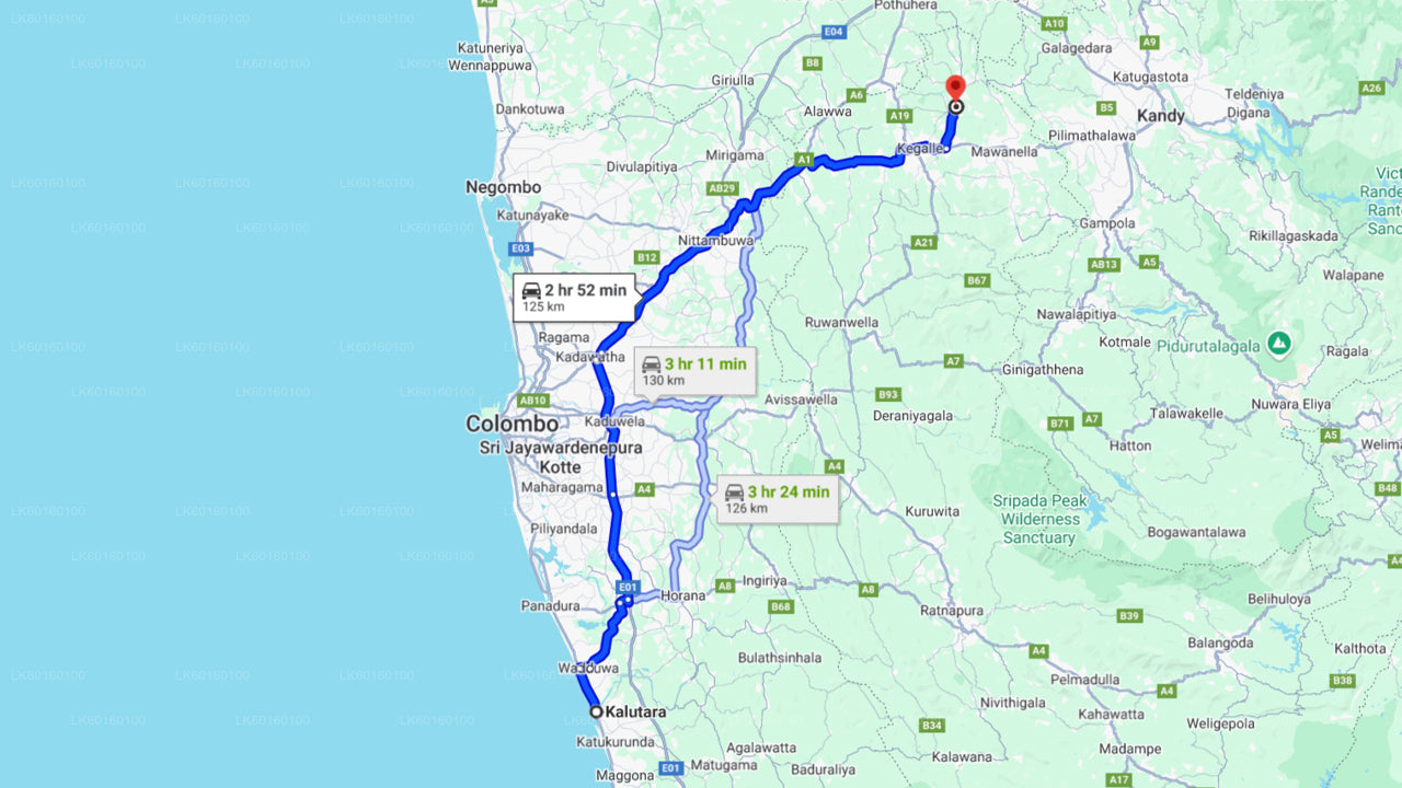 Elefantenwaisenhaus Pinnawala aus Kalutara