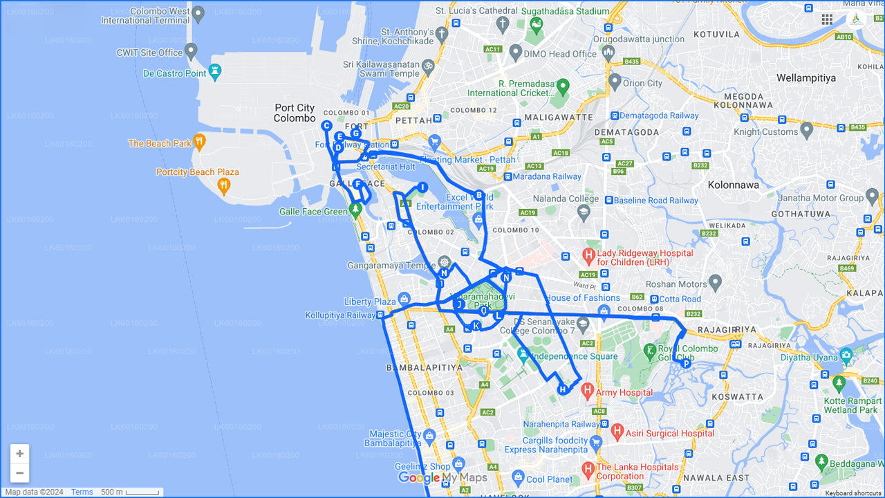Colombo-Stadtrundfahrt ab Kalutara