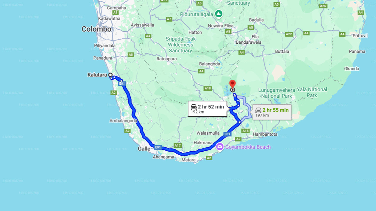 Udawalawe-Nationalpark-Safari ab Kalutara