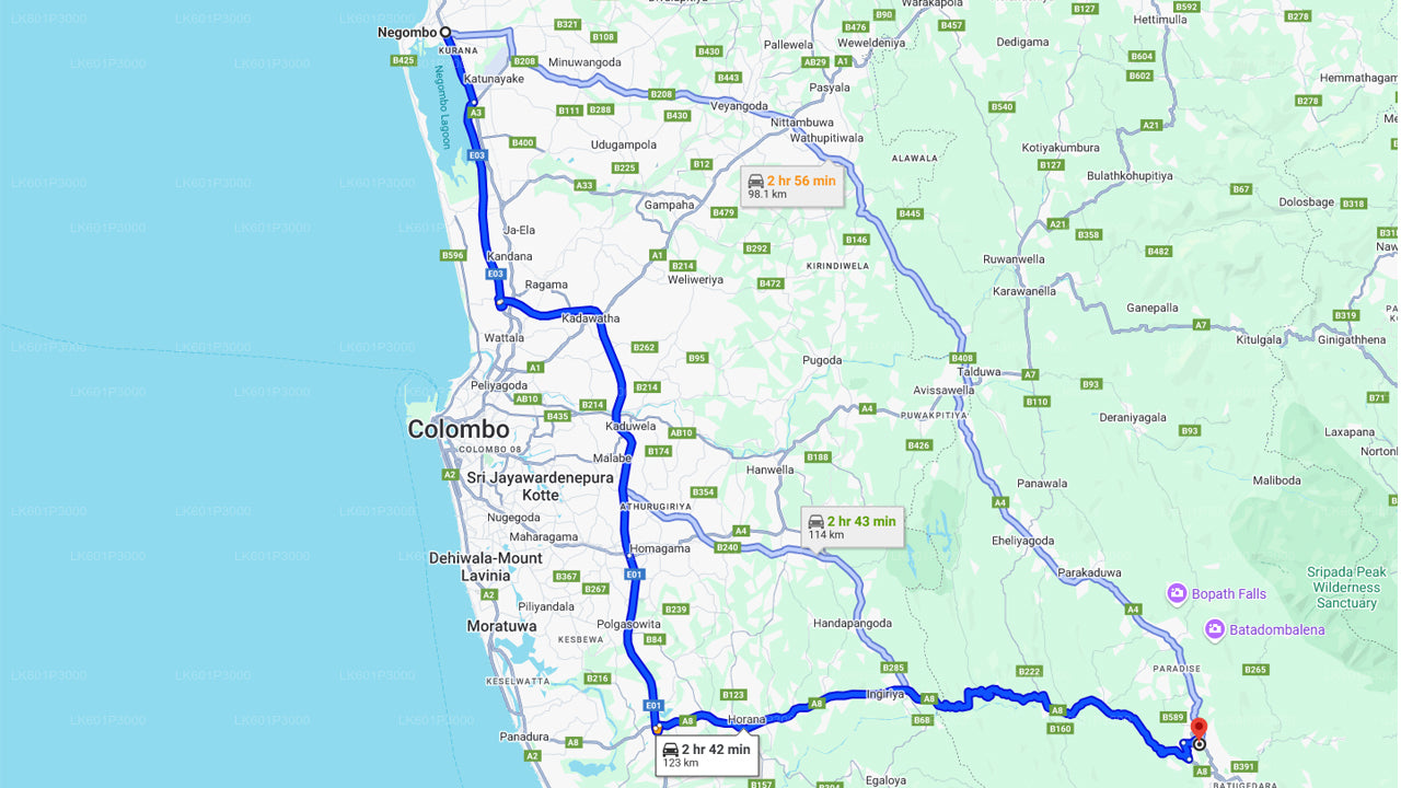 Erkunden Sie die Edelsteinminen in Ratnapura von Negombo aus