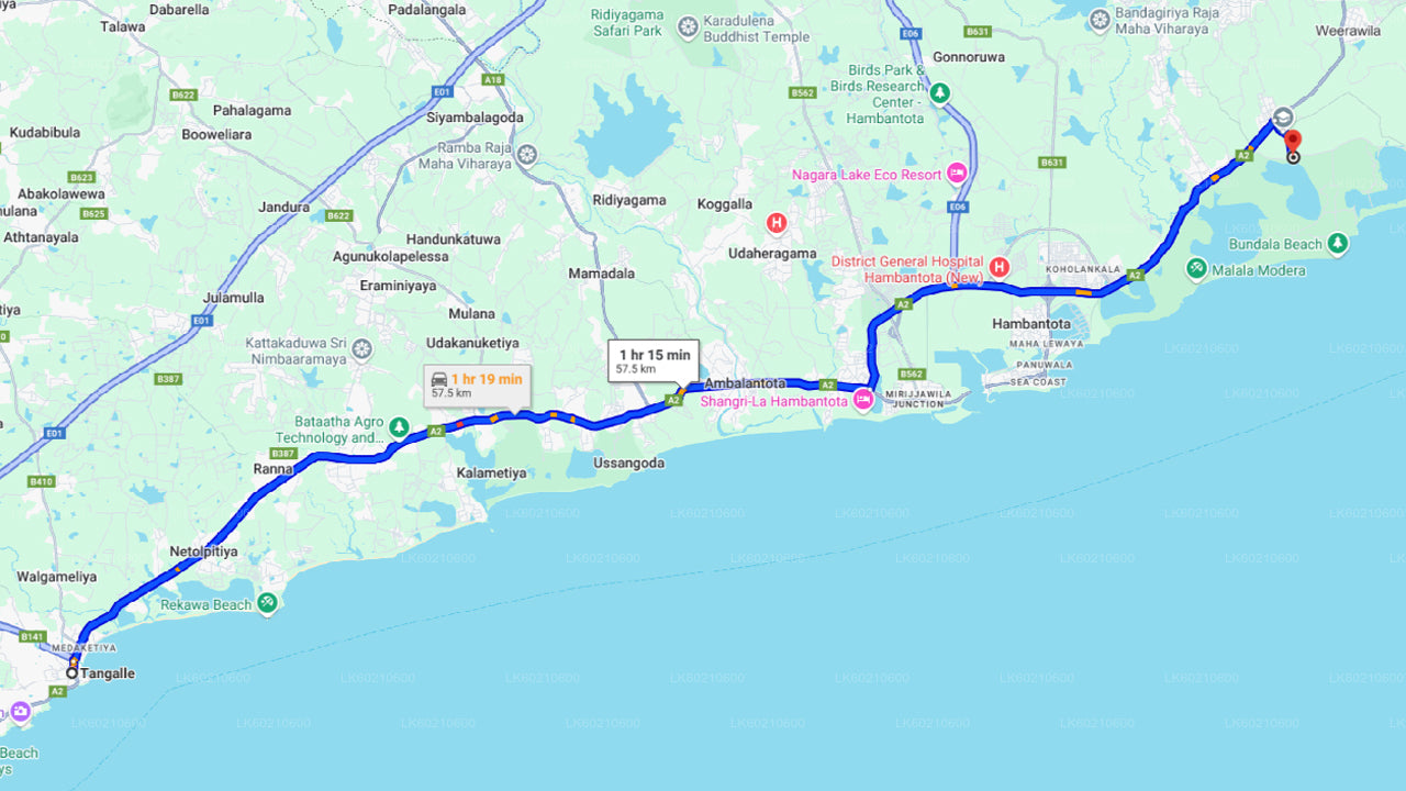 Udawalawe-Nationalpark-Safari ab Ahangama