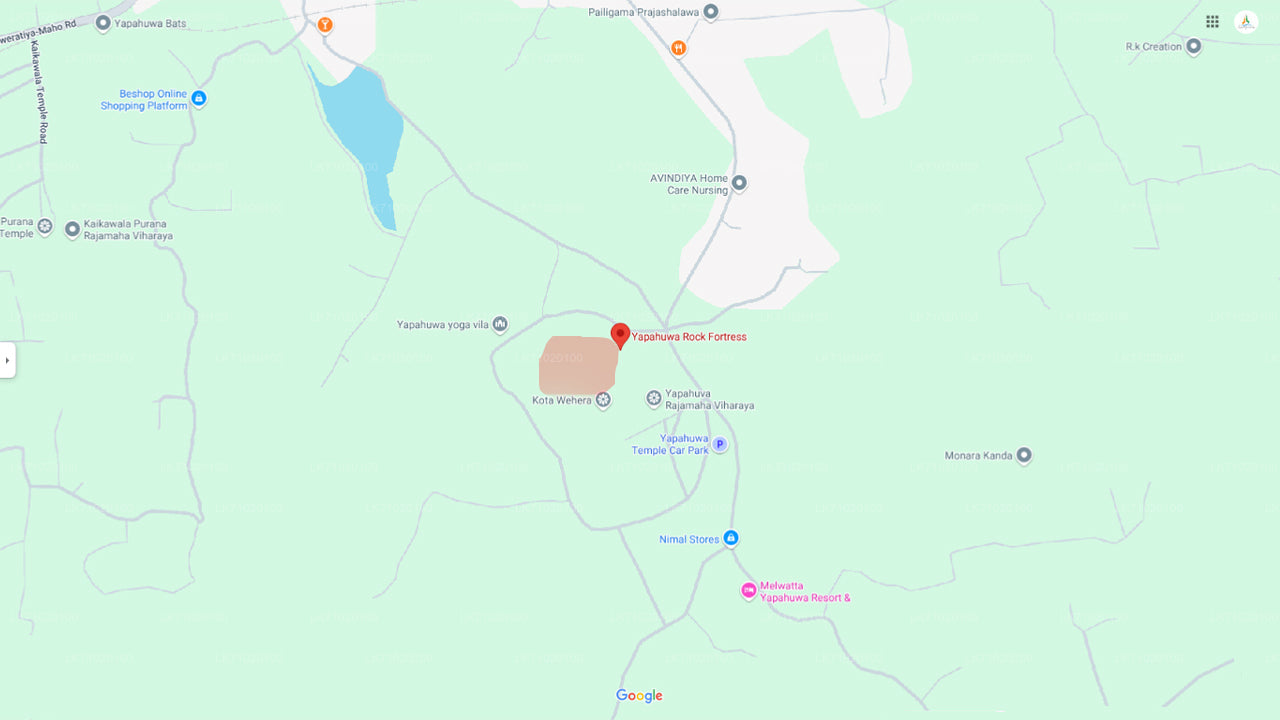 Eintrittskarten für Yapahuwa