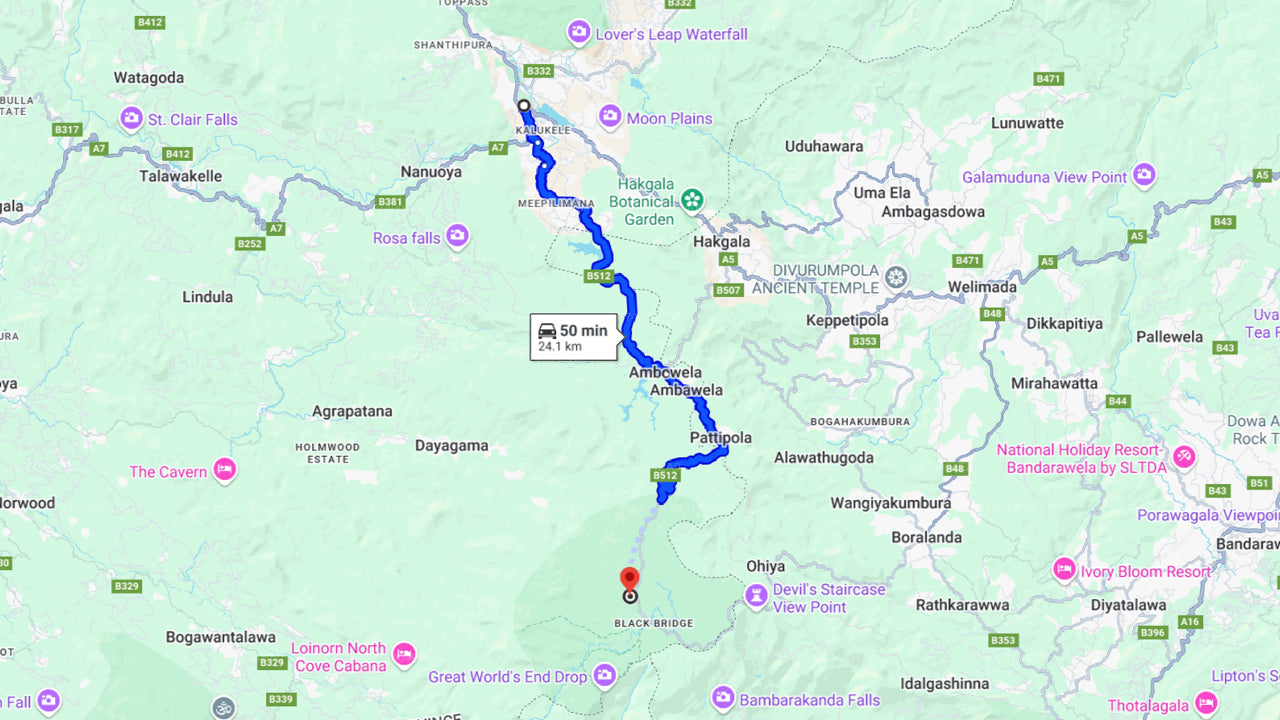Wanderung zum Horton-Plains-Nationalpark ab Nuwara Eliya