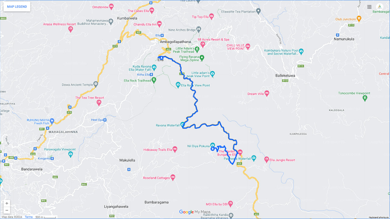 Erkunden Sie die Blue Water Pond Cave von Ella aus