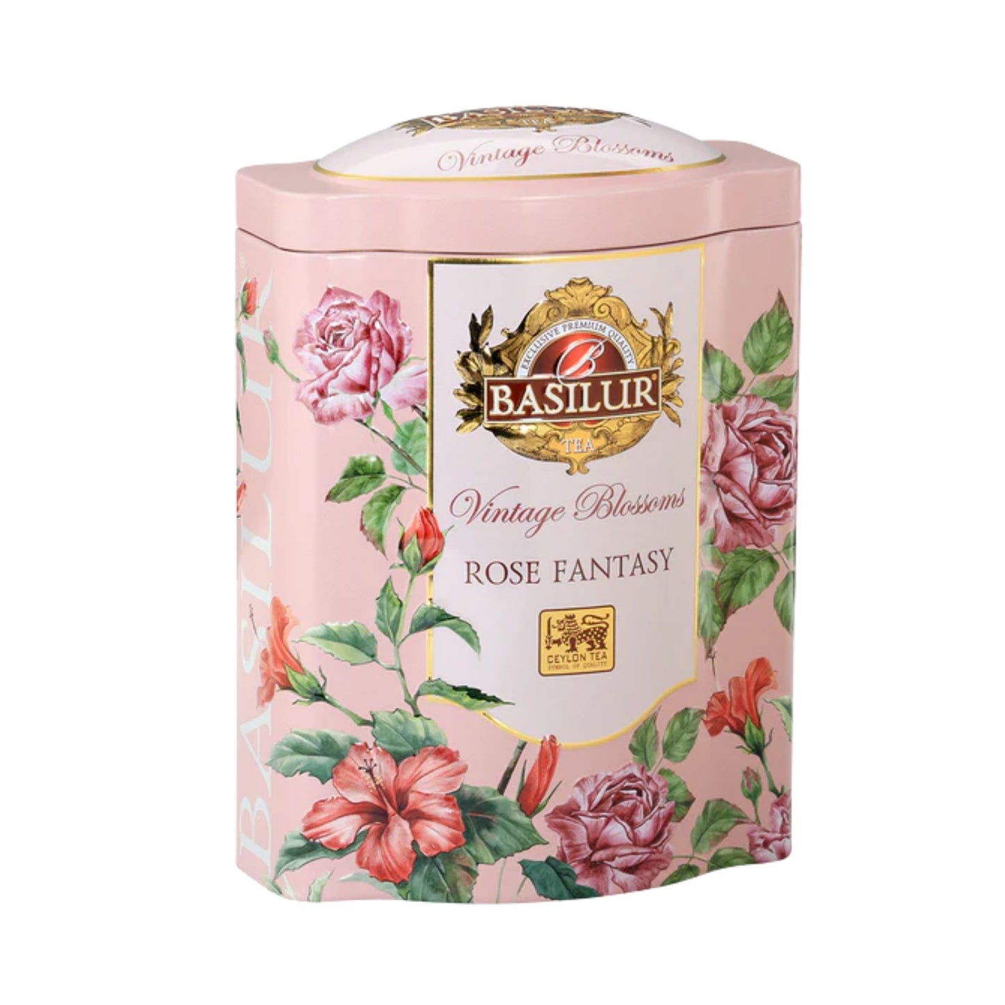 BASILUR – GESCHENK – VINTAGE BLÜTEN – Dose – FLGT – LT – ROSE FANTASY (100 g)