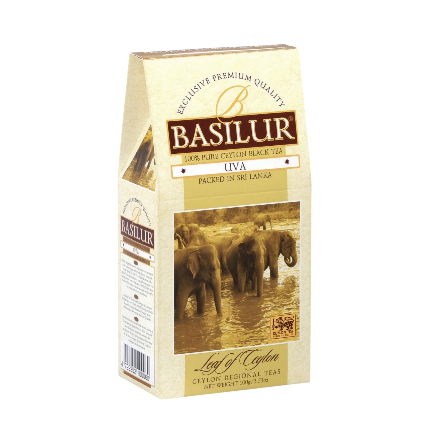 Basilikumblatt von CEYLON – PAKET – ULBT – LT – UVA – 100 g x 24 (100 g)