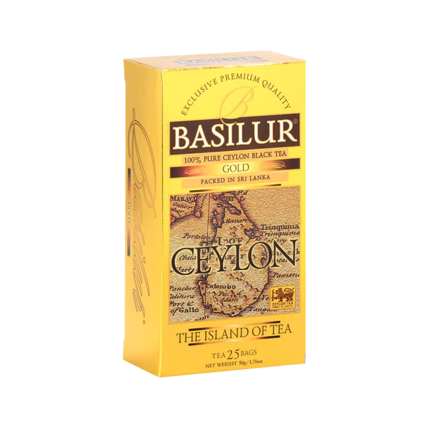 Basilur Island of Tea Ceylon Gold Tee (40g) 20 Teebeutel