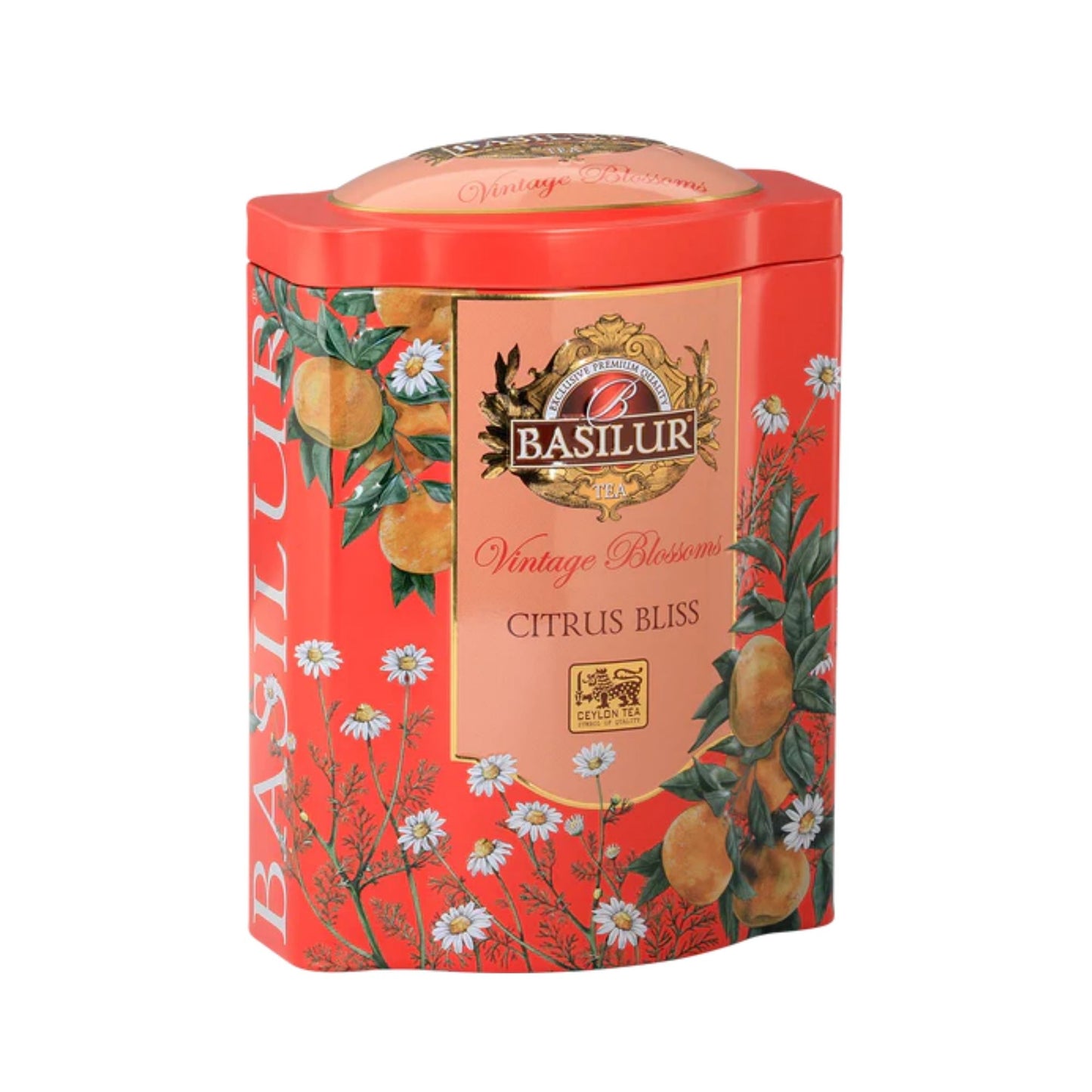 BASILUR – GESCHENK – VINTAGE BLÜTEN – DOSE – FLBT – LT – CITRUS BLISS (100 g)