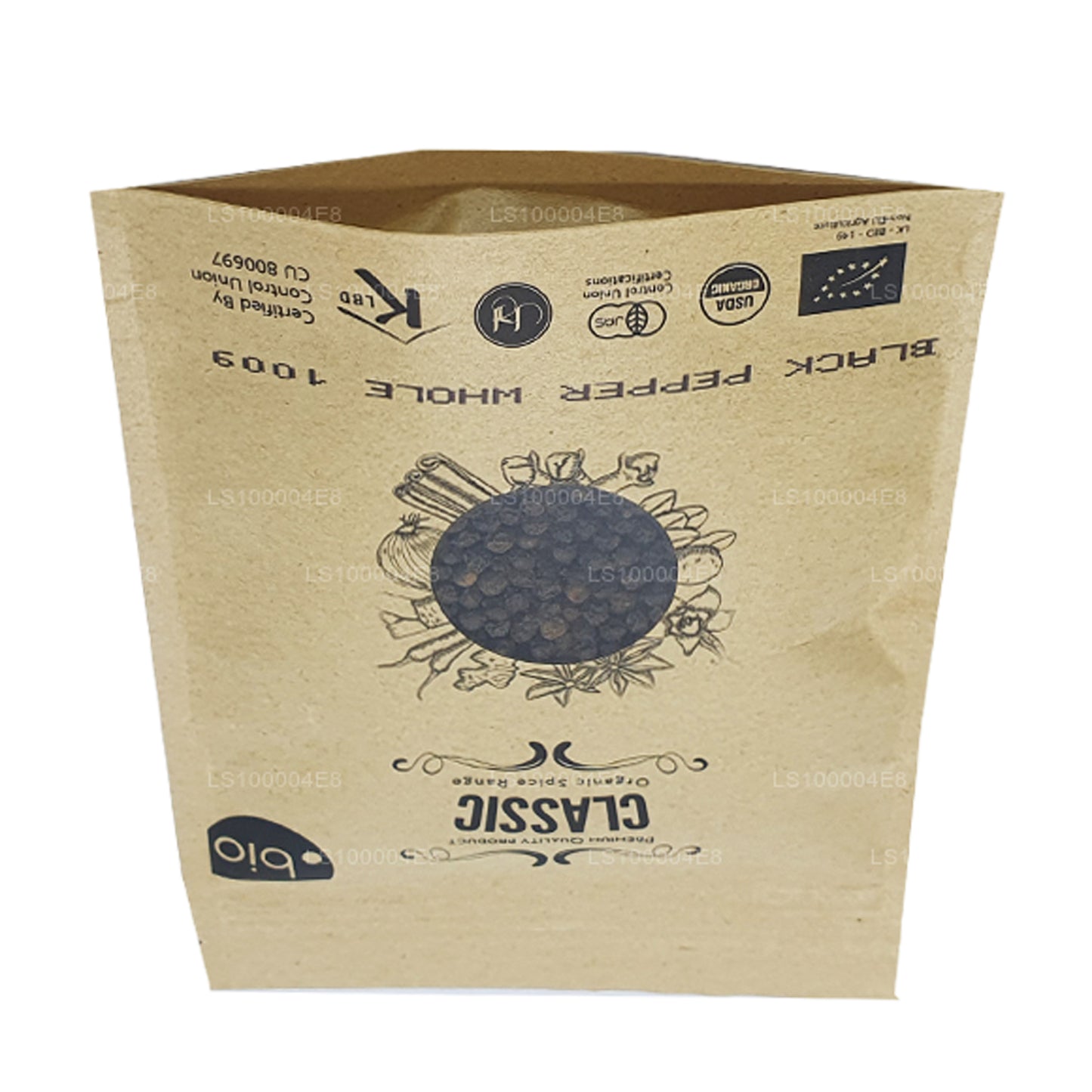 Lakpura Bio-Schwarzpfeffer ganz