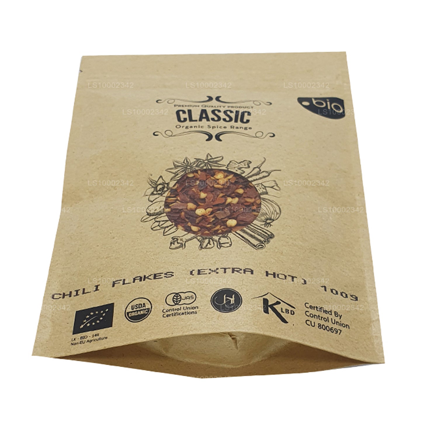 Lakpura Bio-Chiliflocken extra scharf