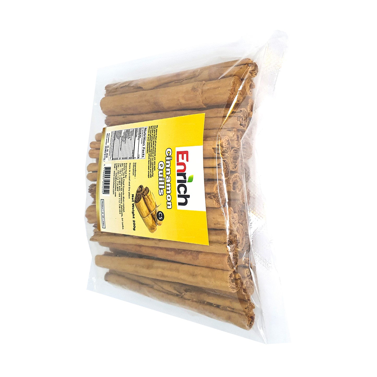 Enrich 5" Cut (C5-Klasse) Zimtstangen (200 g)