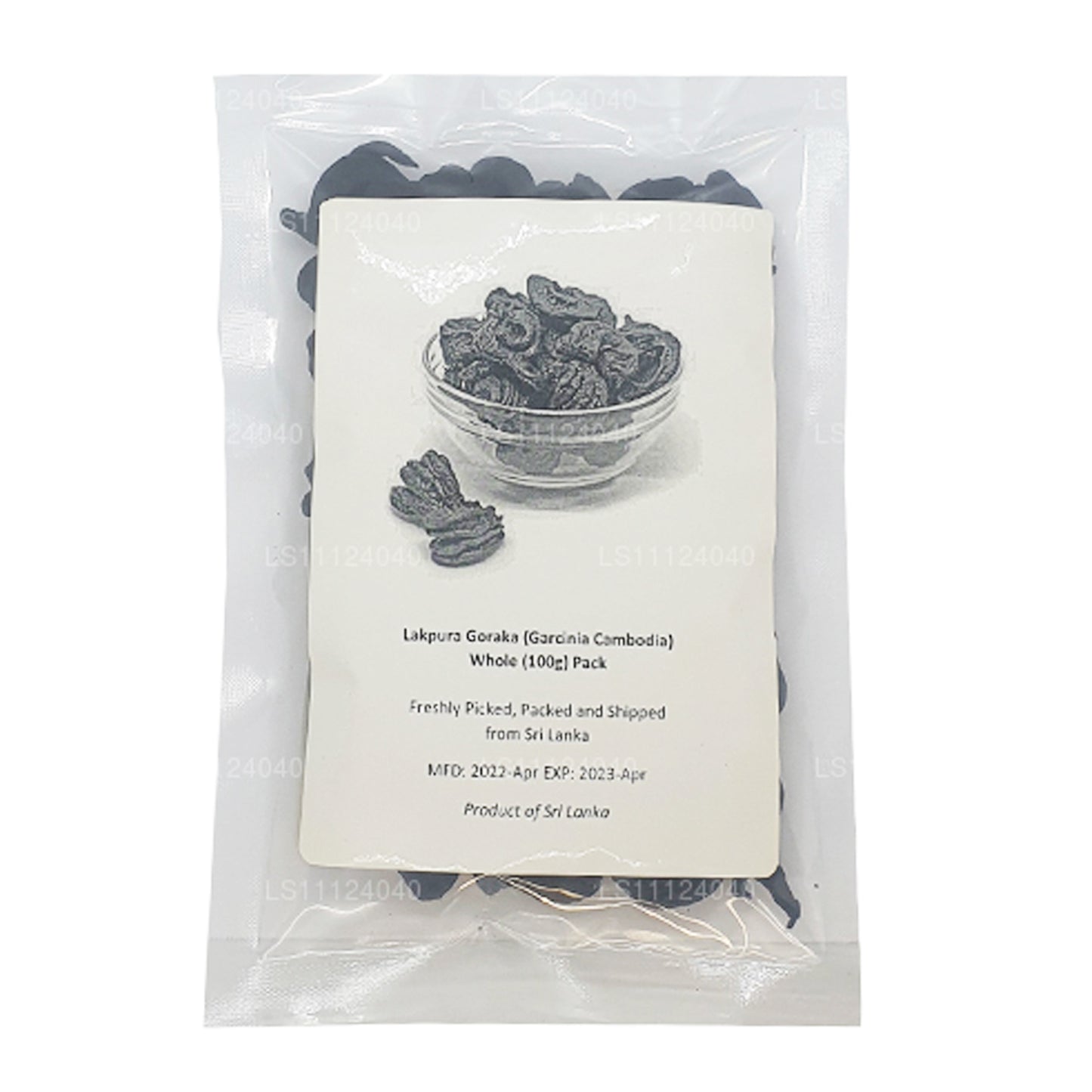 Lakpura Goraka (Garcinia Cambodia) Ganzpackung