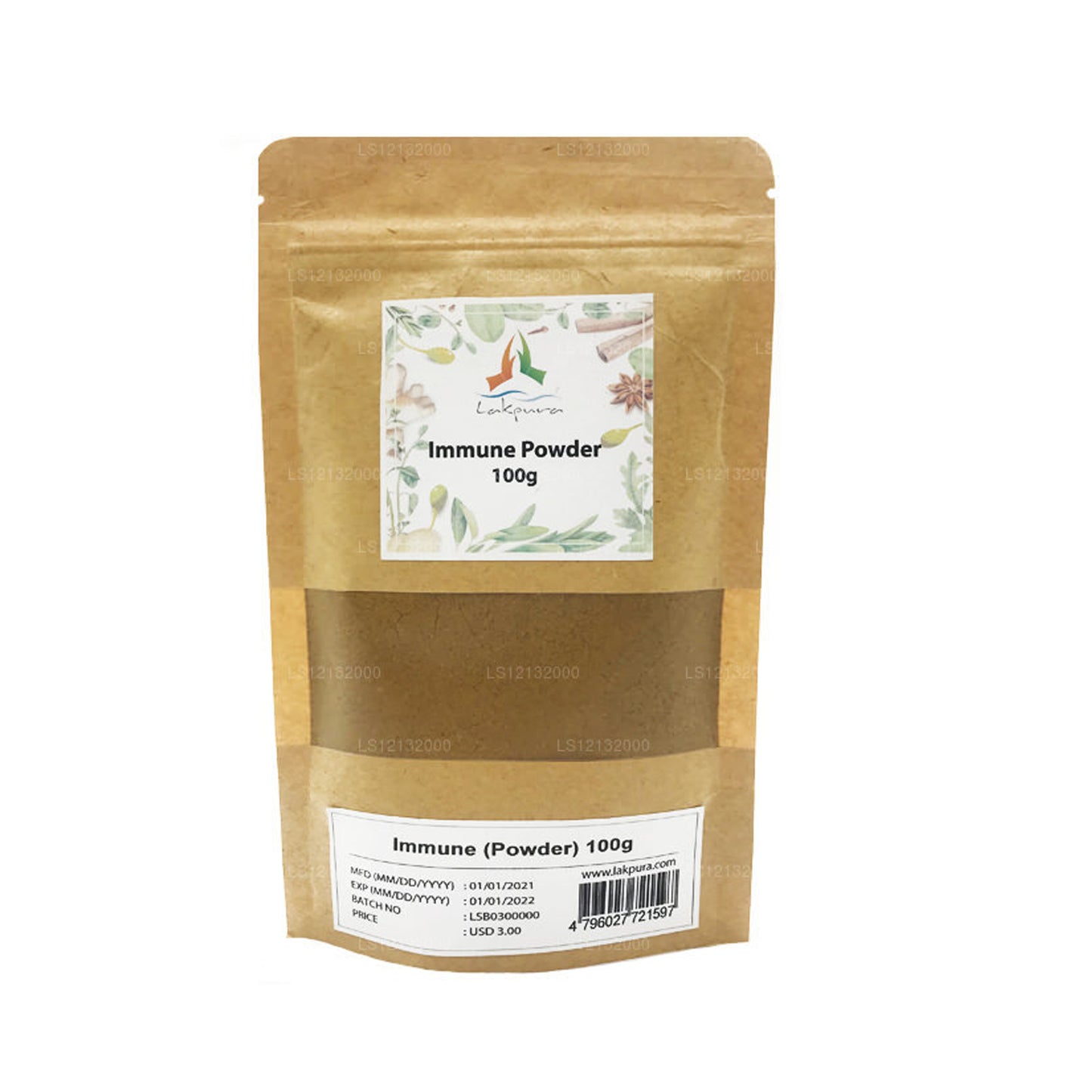 Lakpura Immunstärkendes Pulver (100 g)