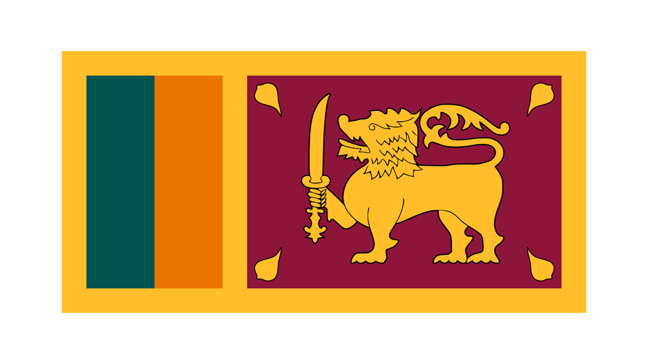 Nationalflagge von Sri Lanka