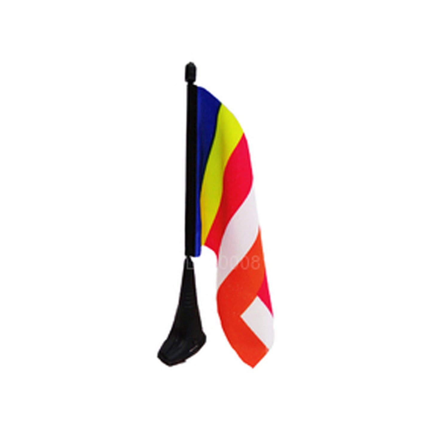 Buddhistische Flagge mit Magnetfuß