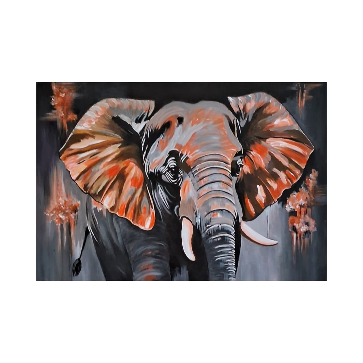 Lakpura® Elefanten Wandkunst