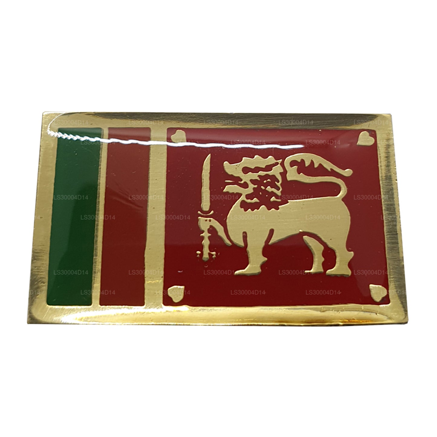 Anstecknadel mit sri-lankischer Nationalflagge
