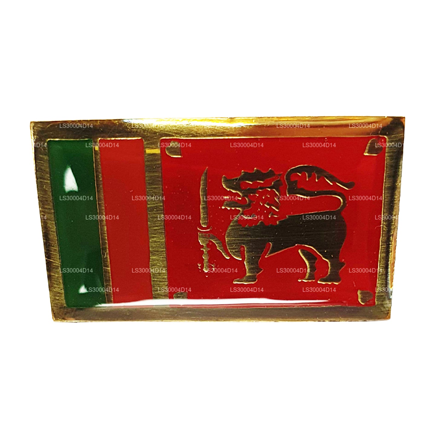 Anstecknadel mit sri-lankischer Nationalflagge