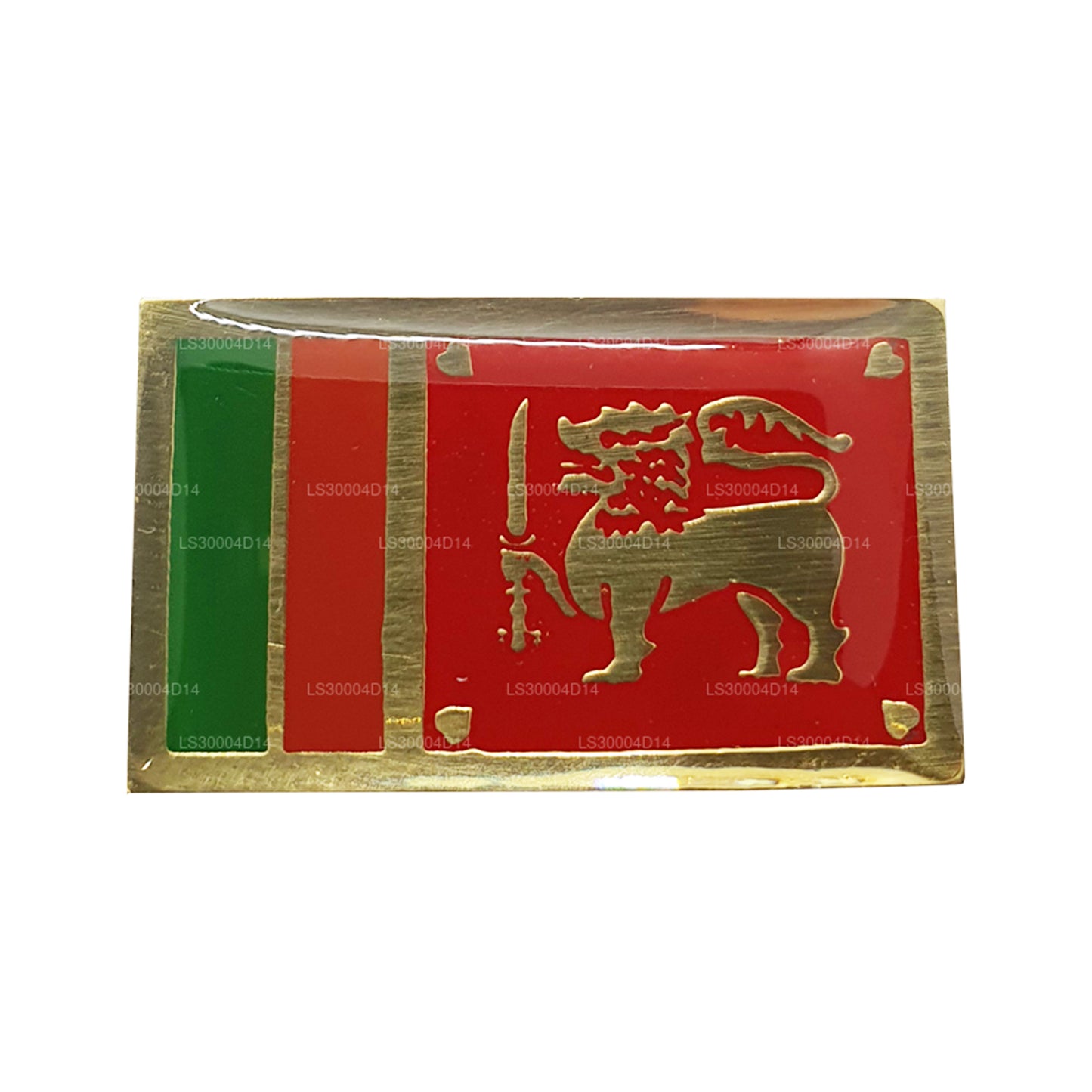 Anstecknadel mit sri-lankischer Nationalflagge