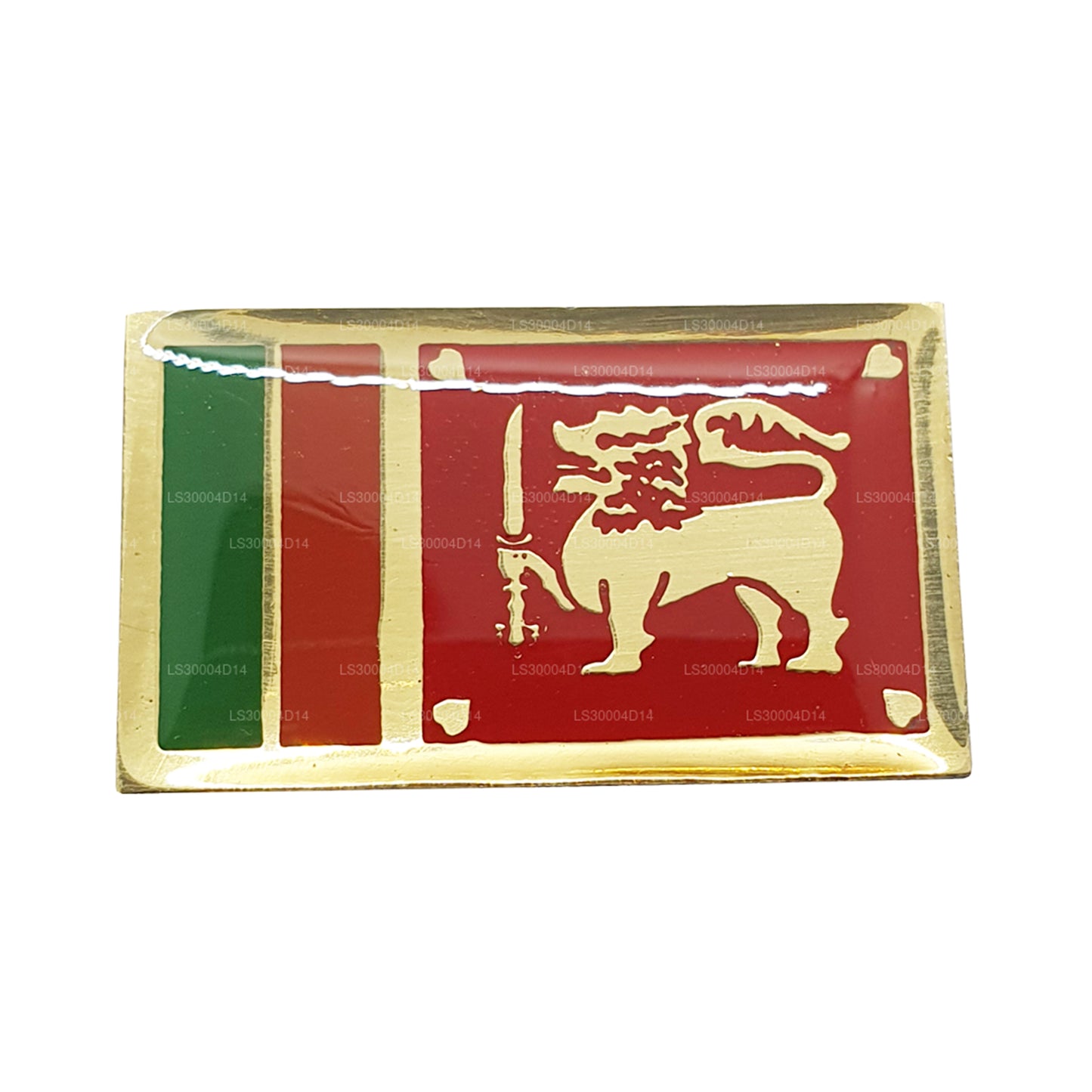 Anstecknadel mit sri-lankischer Nationalflagge