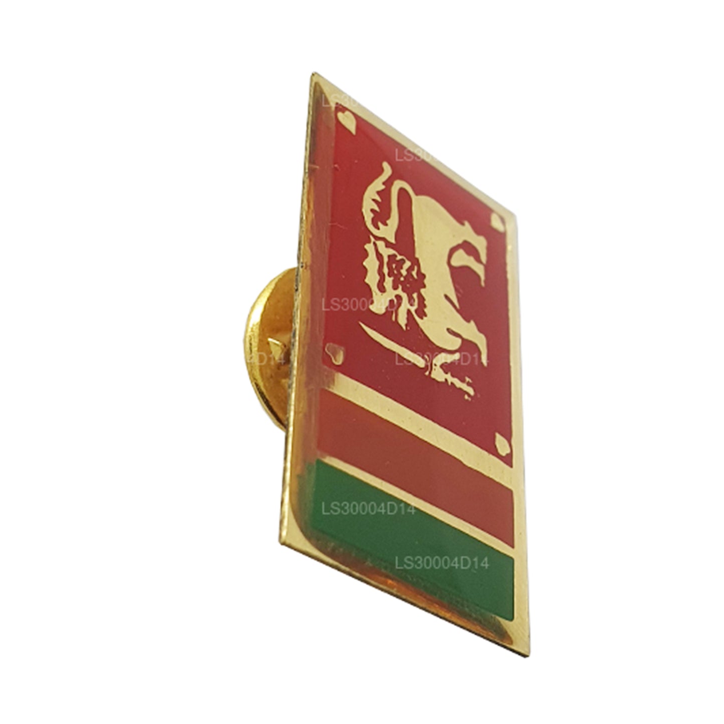 Anstecknadel mit sri-lankischer Nationalflagge