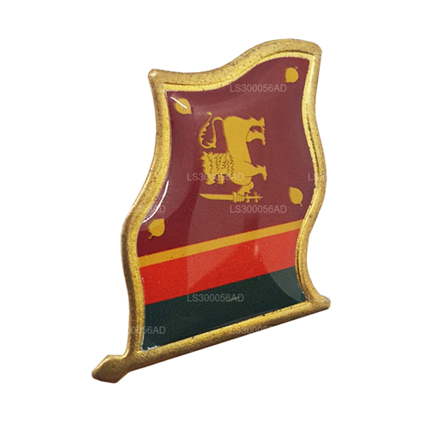 Anstecknadel mit sri-lankischer Nationalflagge