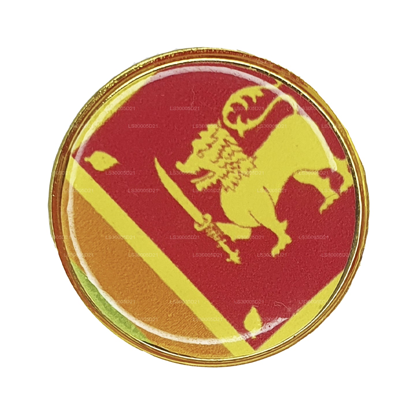 Anstecknadel mit sri-lankischer Nationalflagge