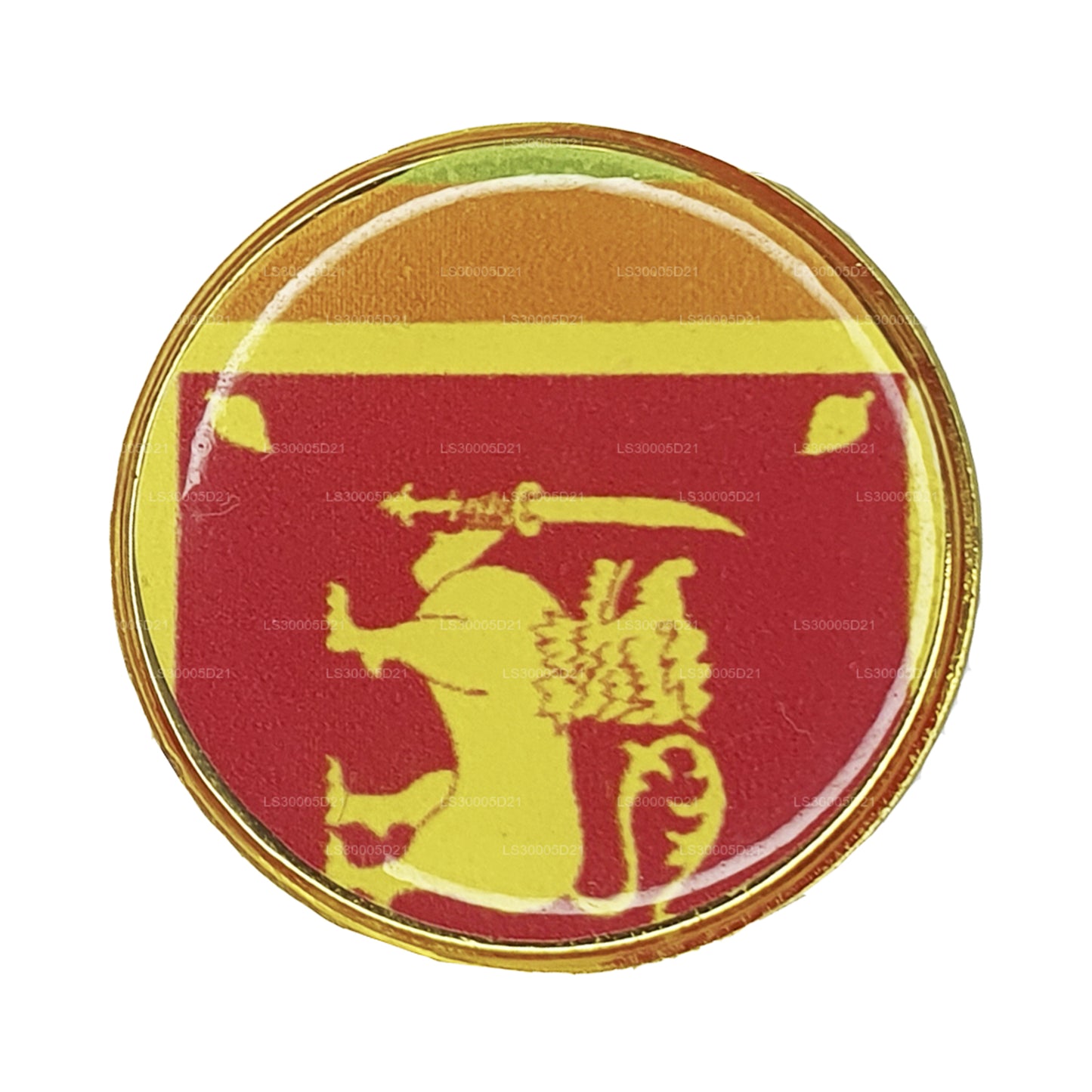 Anstecknadel mit sri-lankischer Nationalflagge