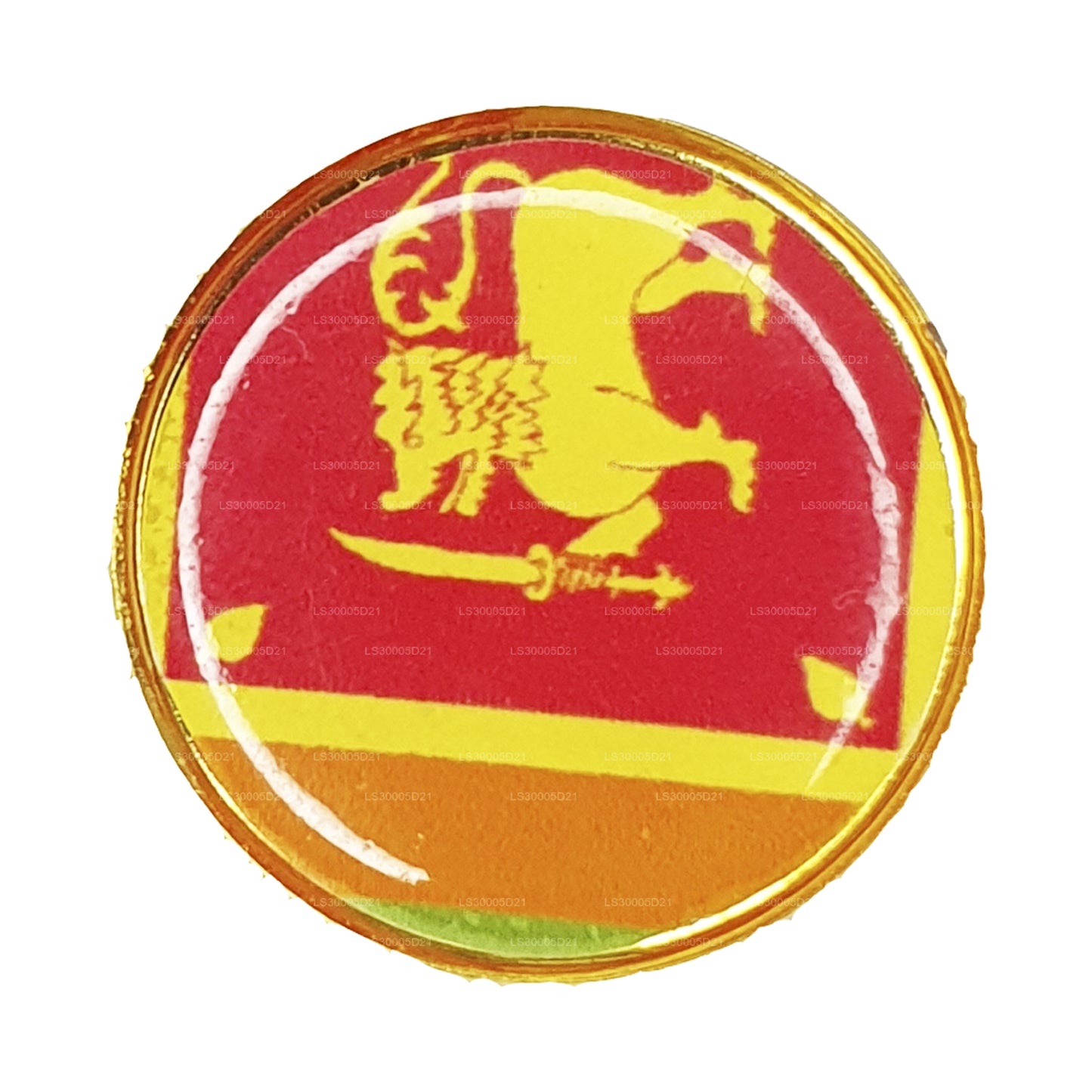 Anstecknadel mit sri-lankischer Nationalflagge