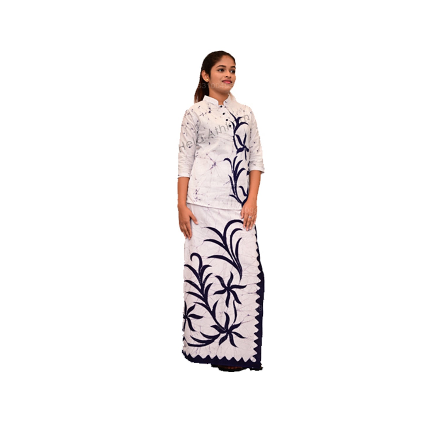 Lakpura Batik Lungi Komplettset (Design E506)