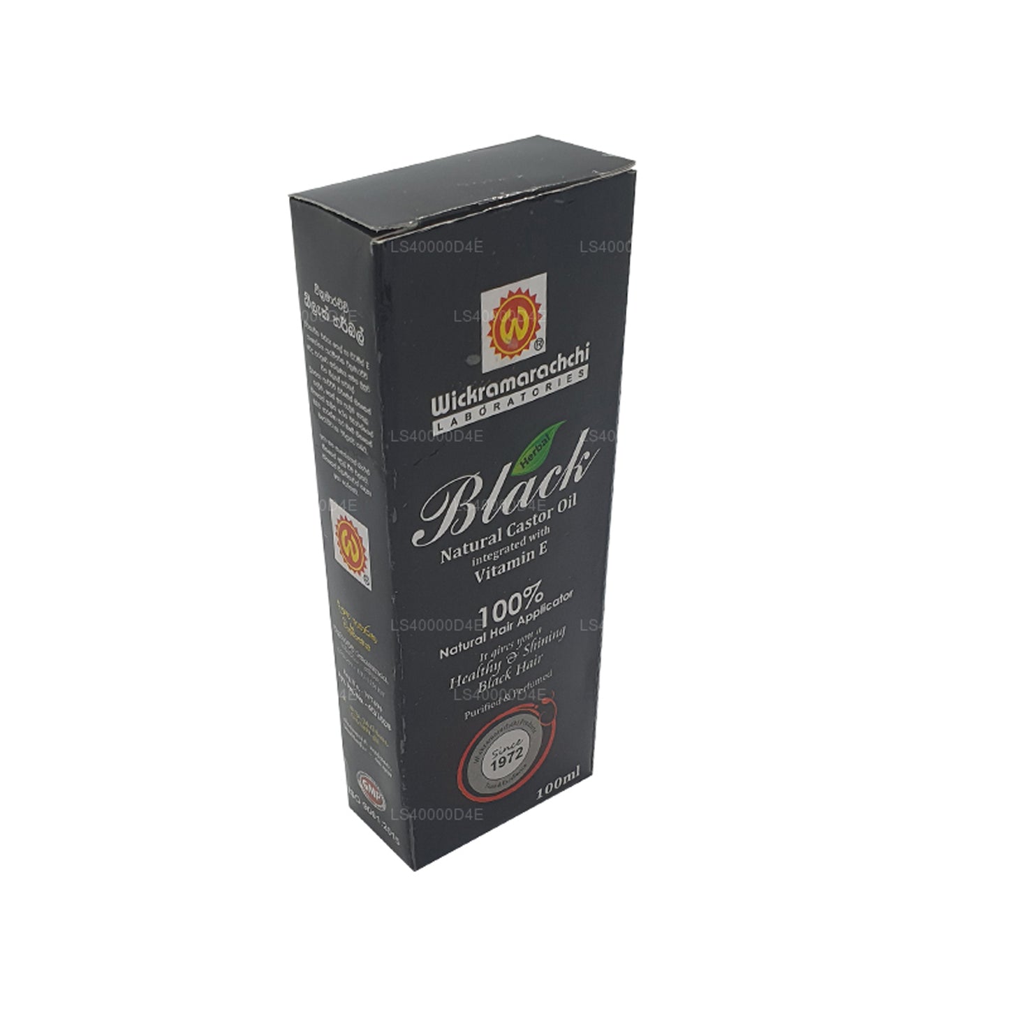 Wickramarachchi Labs Schwarzes Haaröl (100 ml)