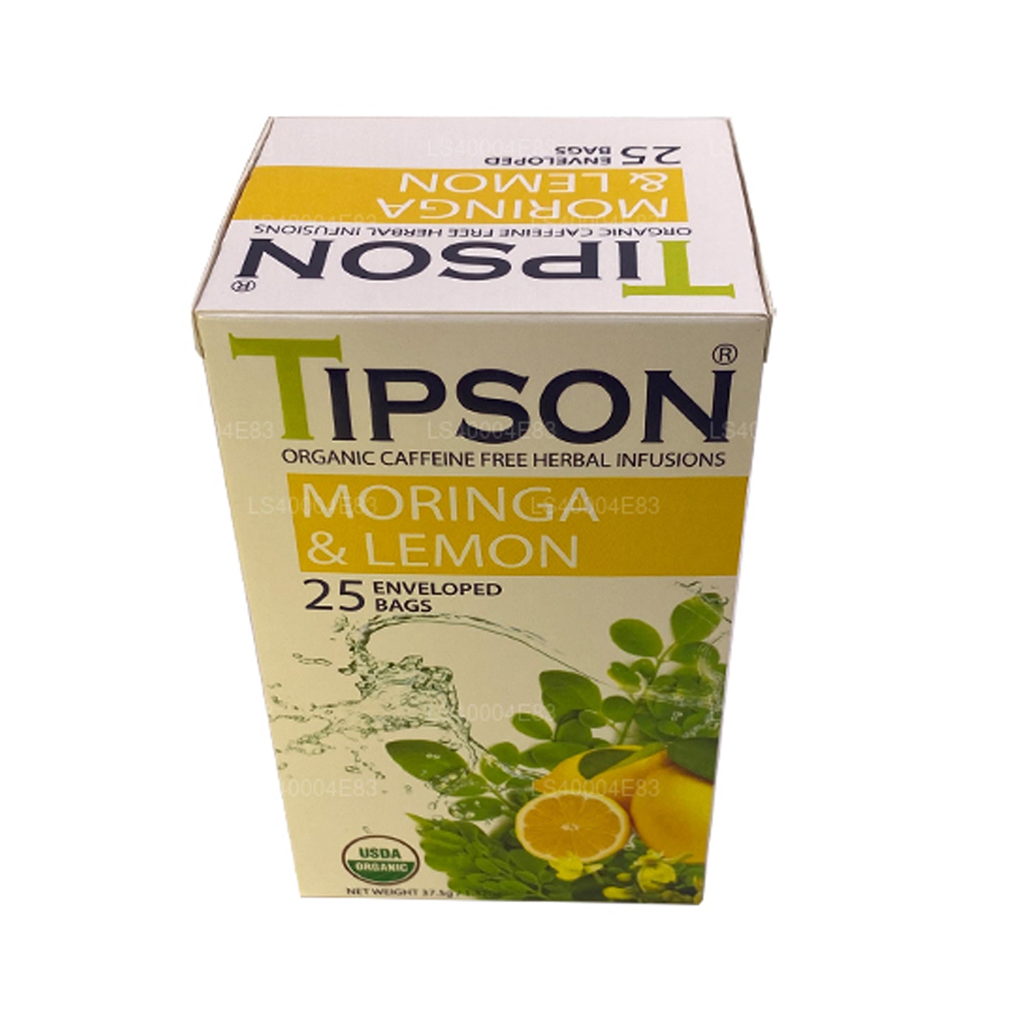 Tipson Moringa- und Zitronentee (37,5 g) 25 Teebeutel